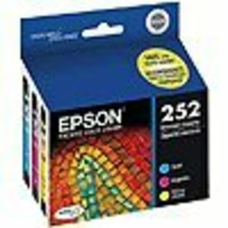 EPSON Dura Brite Ultra Ink Combo Pack Cyan, Magenta, and Yellow T252520